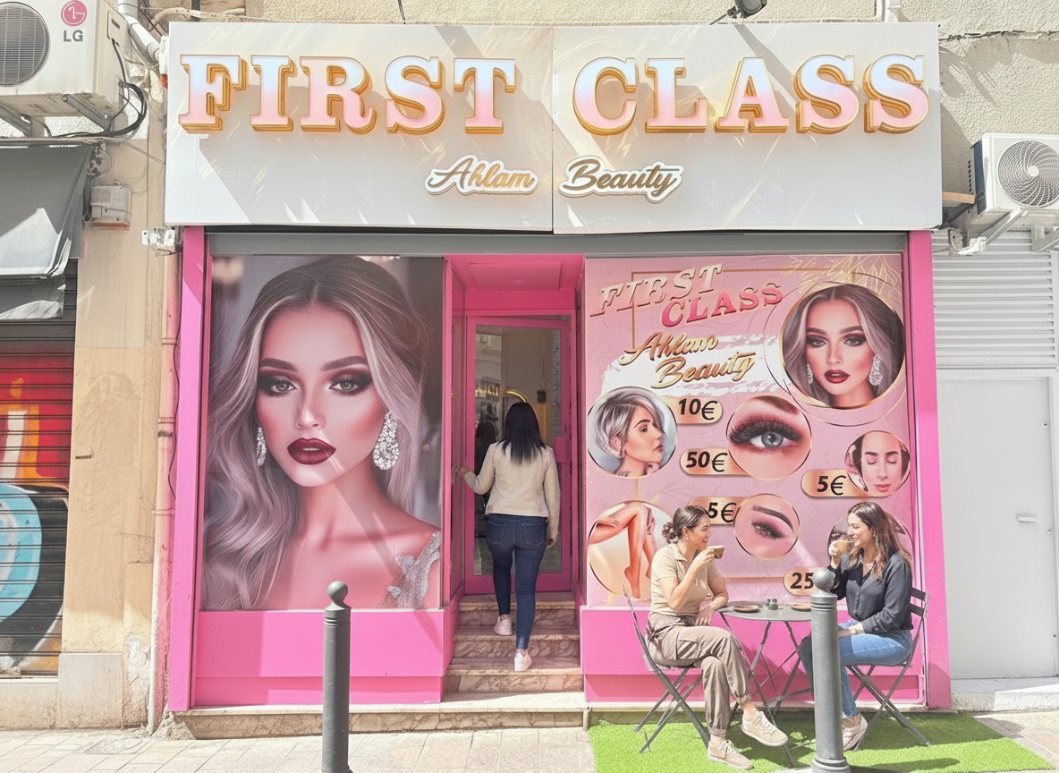 Coiffeuse et onglerie Marseille — First Class Ahlam Beauty 43 Rue Longue des Capucins