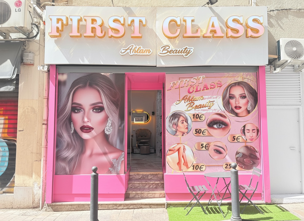 Façade First Class Ahlam Beauty Marseille 13001