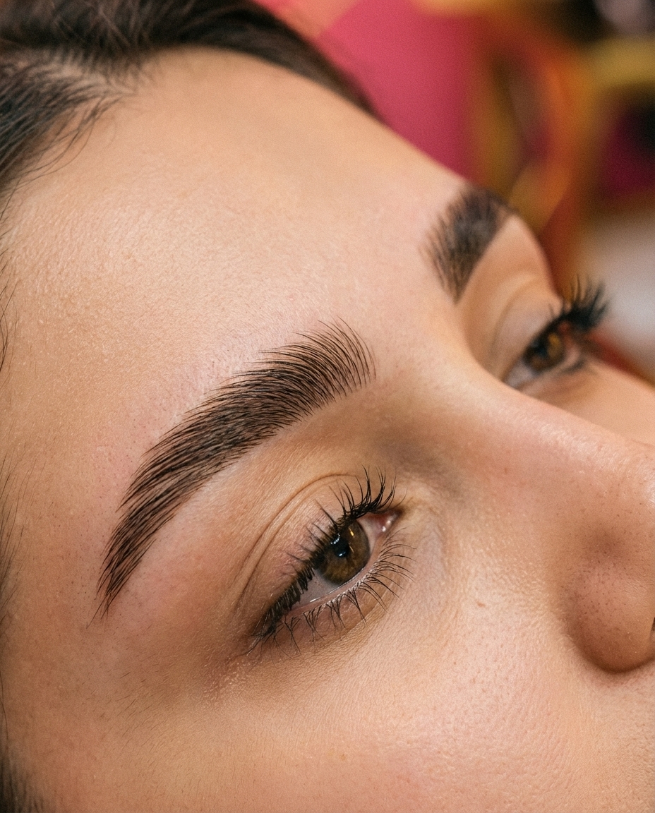 Sourcils redessinés épilation Marseille